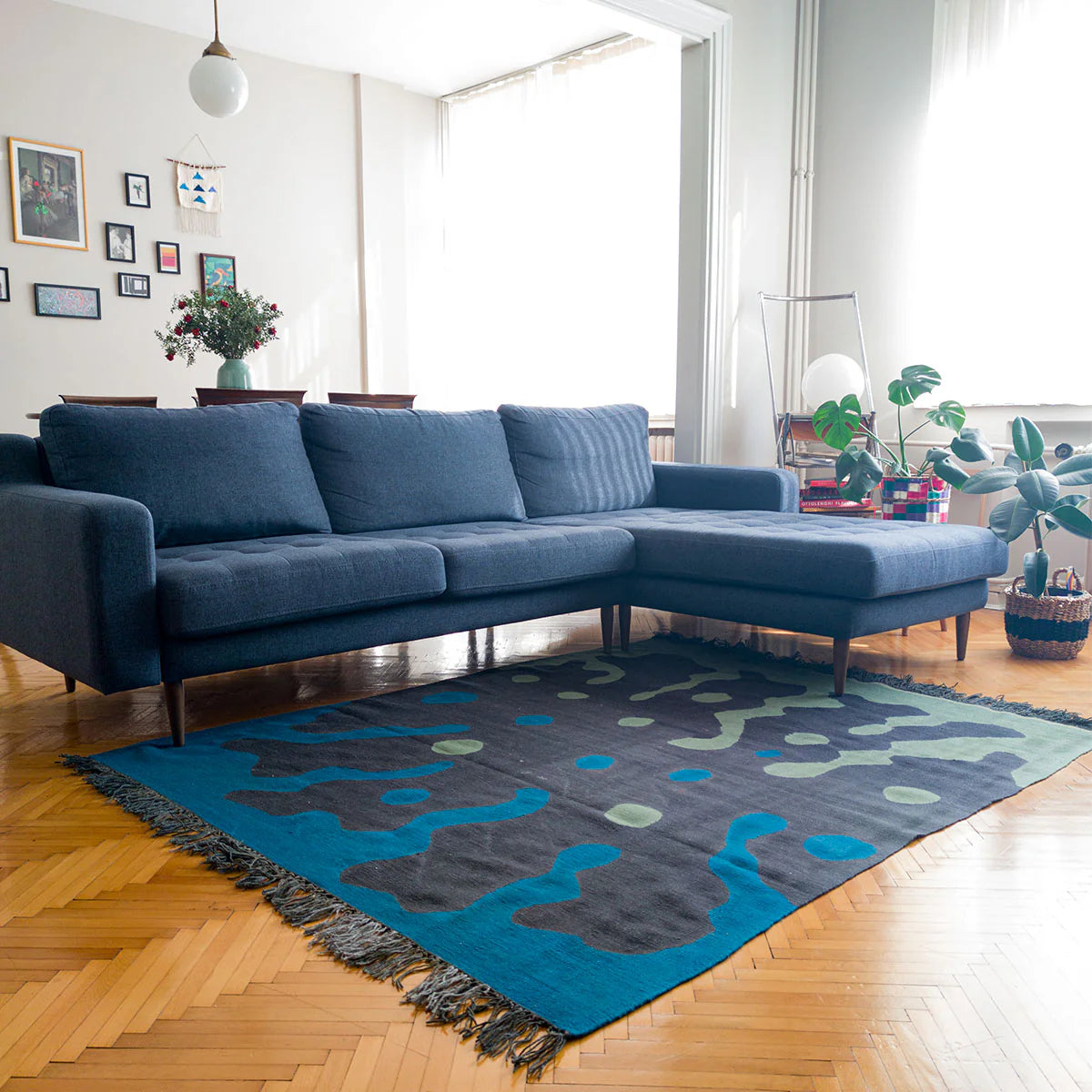 Drop El Dokuması Kilim