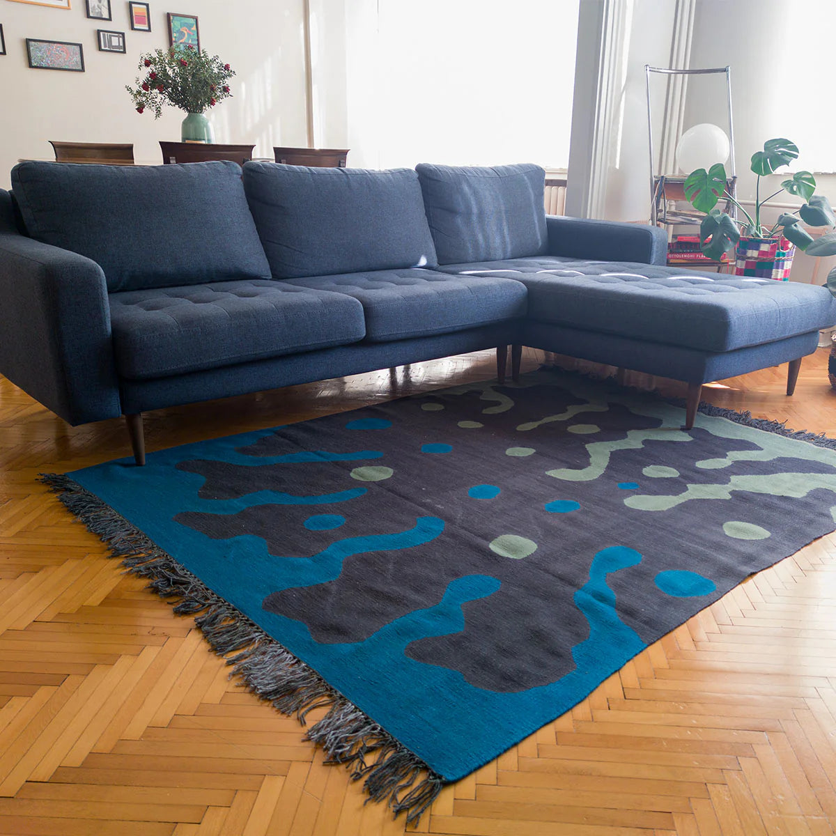 Drop El Dokuması Kilim