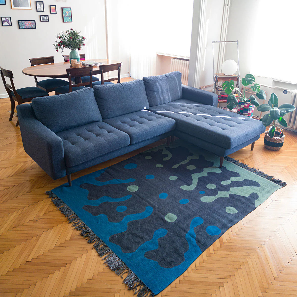Drop El Dokuması Kilim