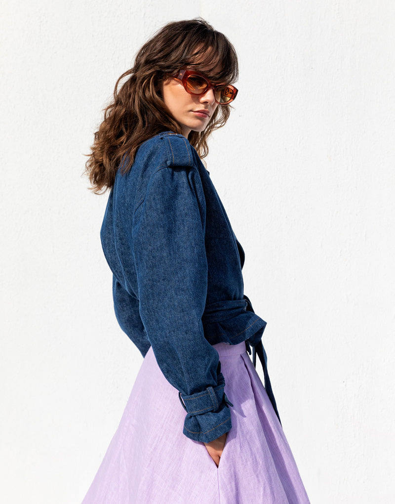 Allsences Mavi Denim Ceket