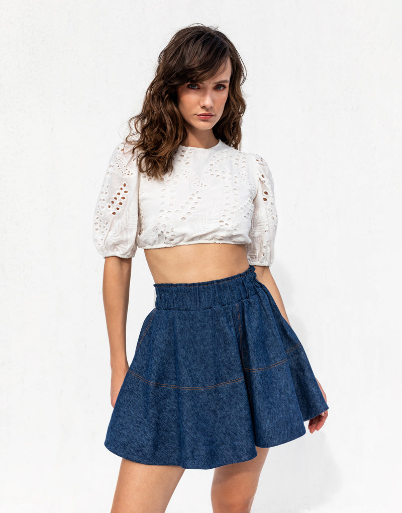 Allsences Mavi Denim Etek