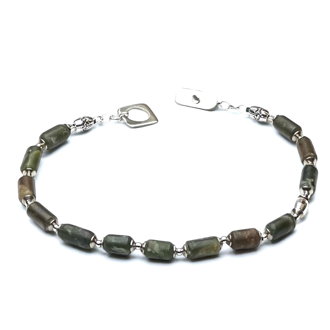Dolge – Jade&Silver Bileklik