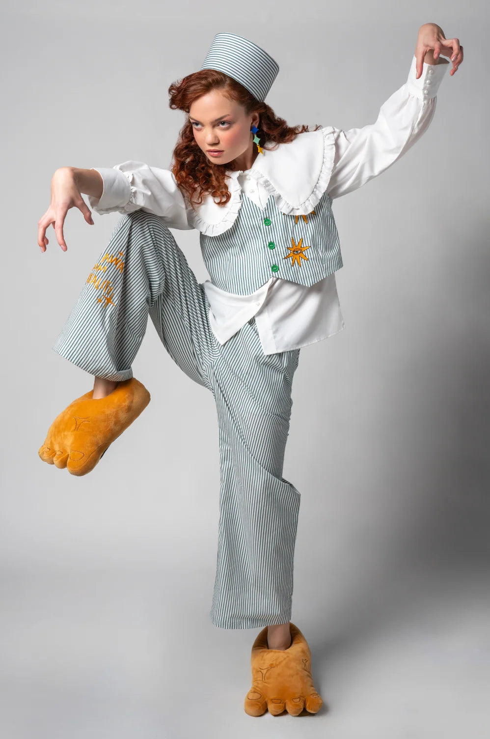 AWAY FROM REALITY UNISEX PANTOLON / ÇİZGİLİ