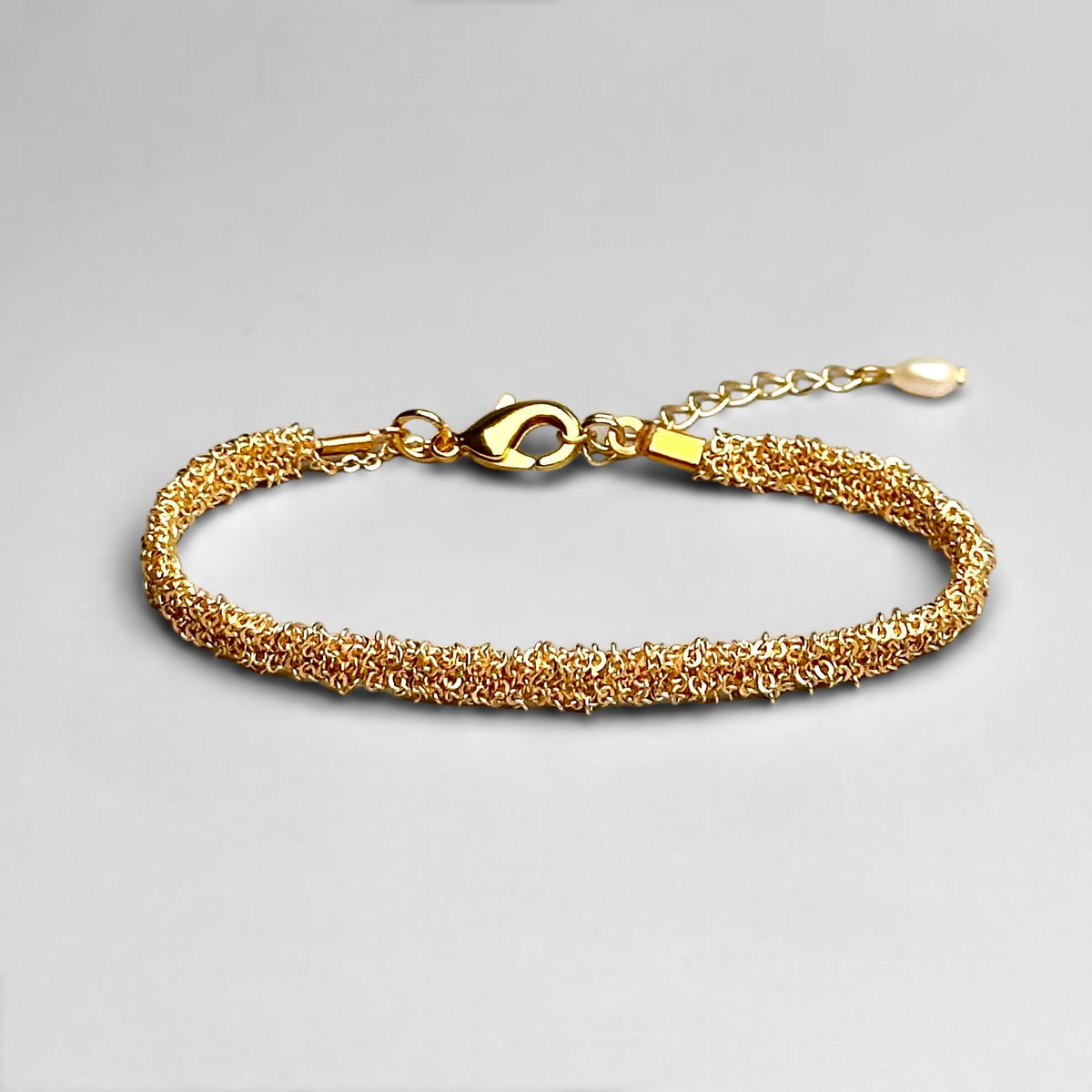 Woven Gold Dokuma Bileklik – XS