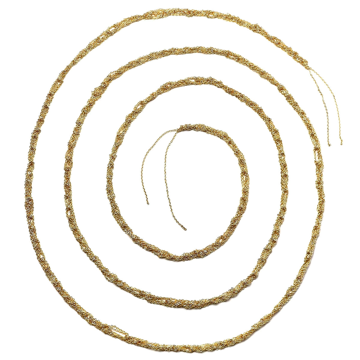 Mey’s Long Chain – Bold Gold Kolye