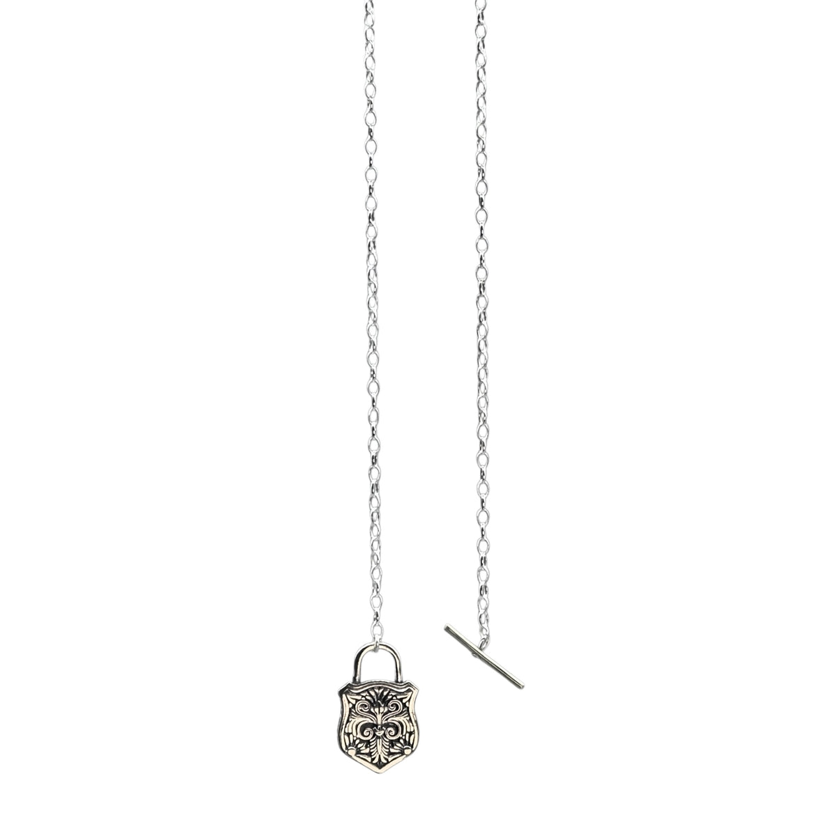 The Lock – Unisex Gümüş Kolye