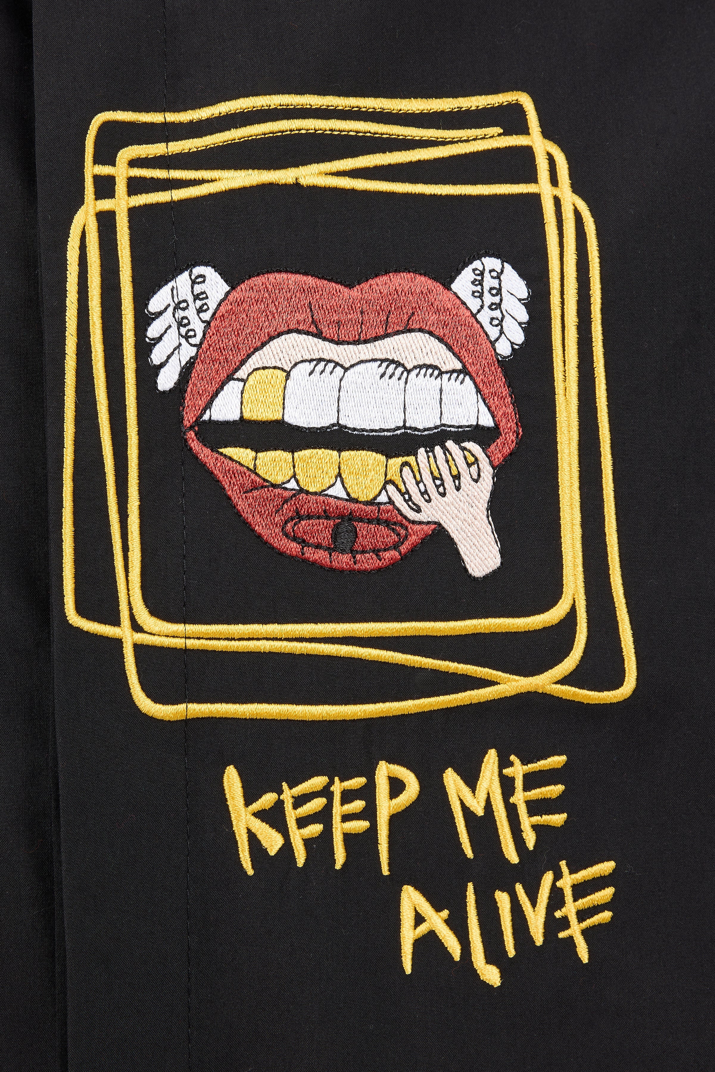 KEEP ME ALIVE UNISEX GÖMLEK