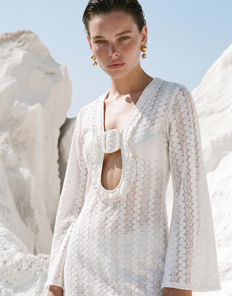 Allsences Beyaz Mini Beachwear