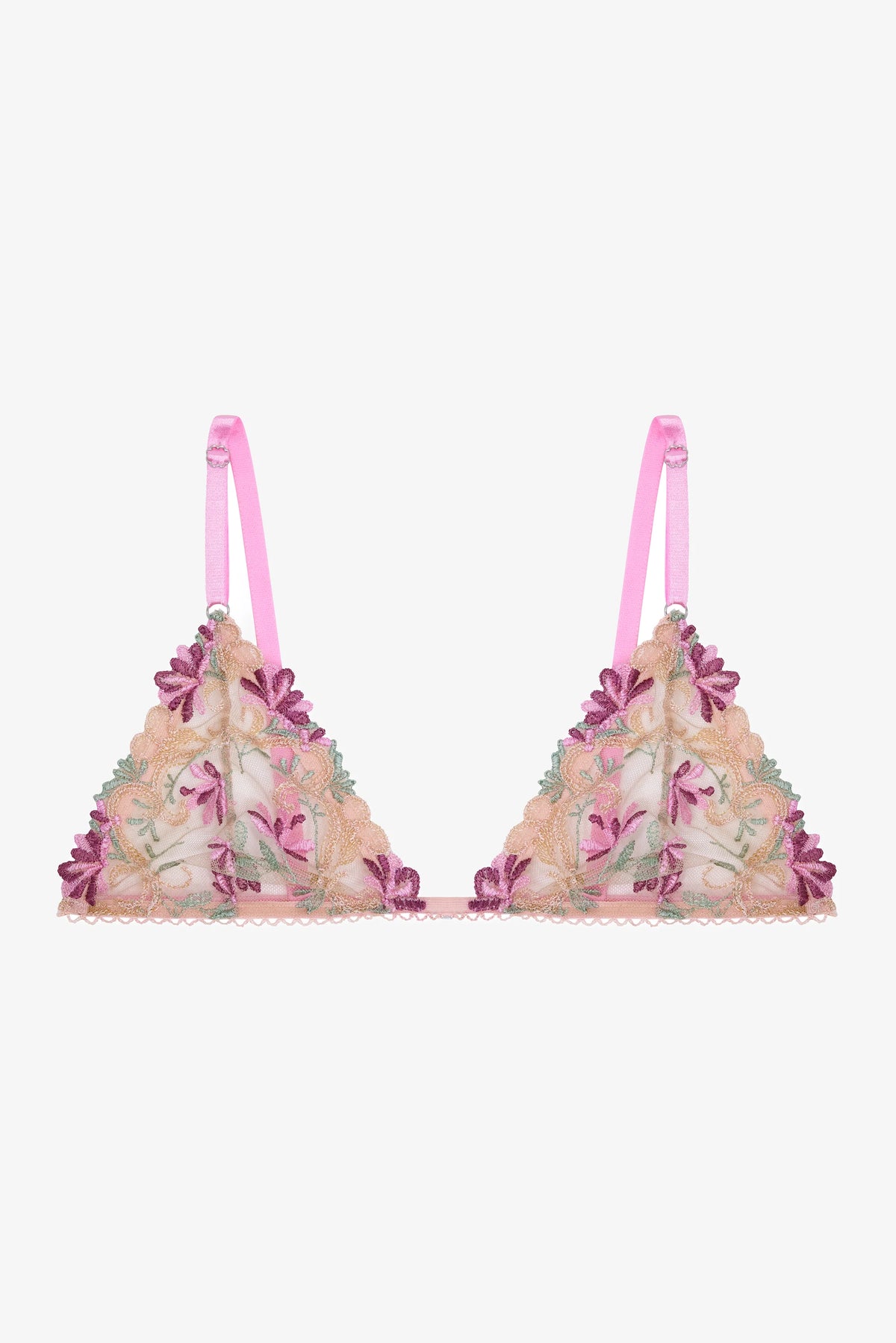 AURORE- PASTEL FLORAL PRİNT BRALETTE