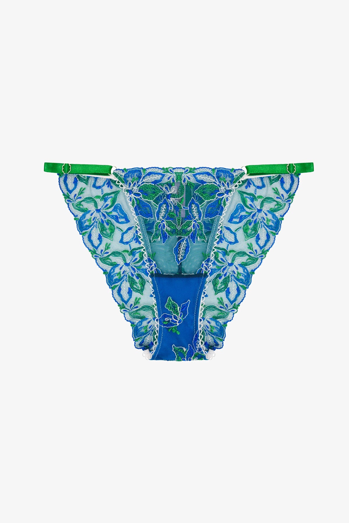 CÉLESTE - BLUE FLORAL PRİNT BRİEF