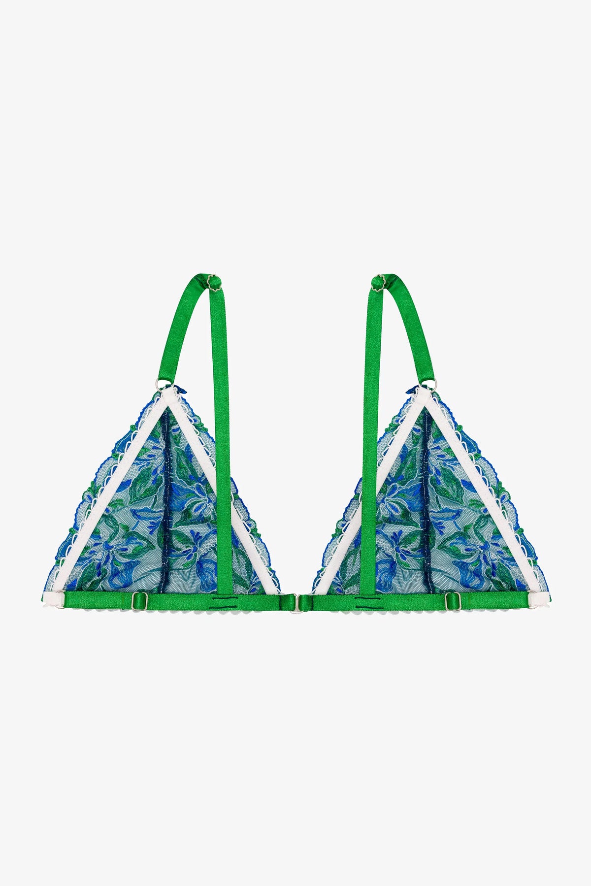 CÉLESTE - BLUE FLORAL PRİNT BRALETTE