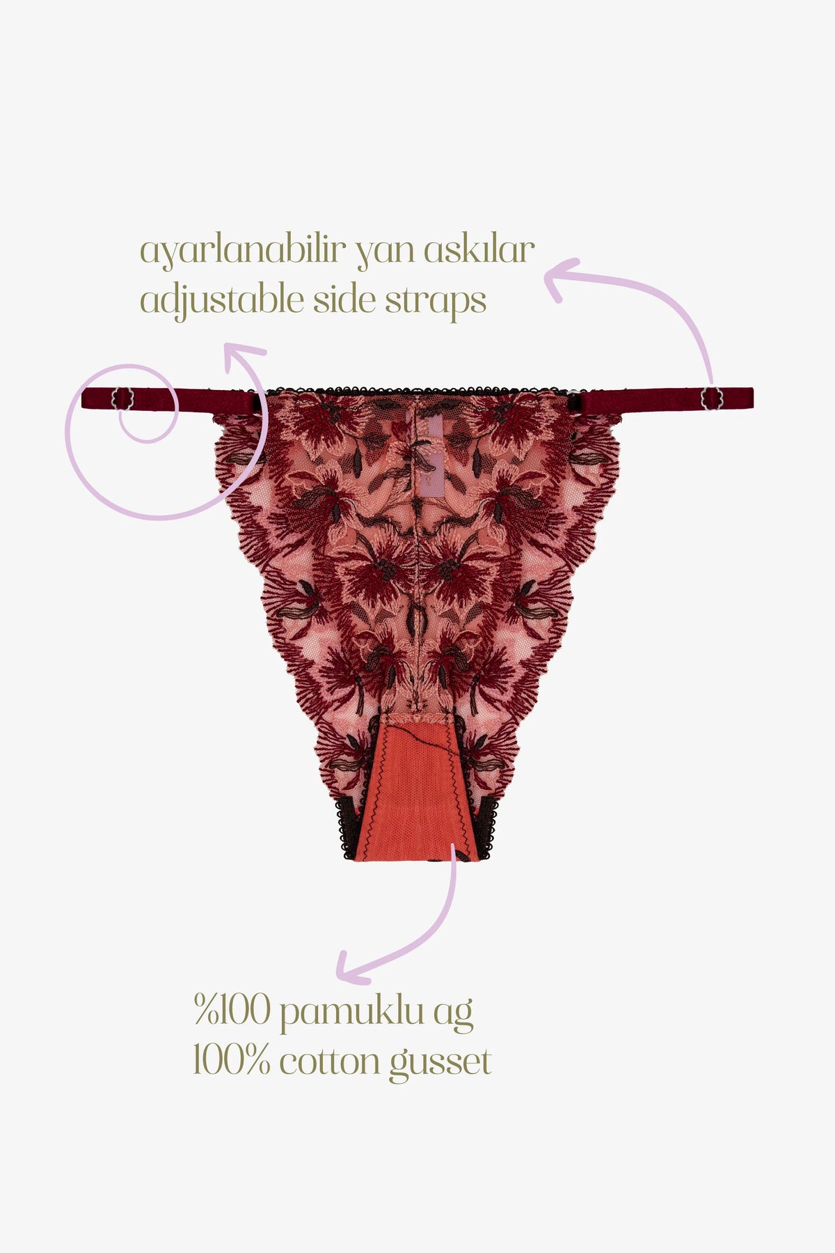 BLUSHÉ - FLORAL PRİNT BRAZİLİAN