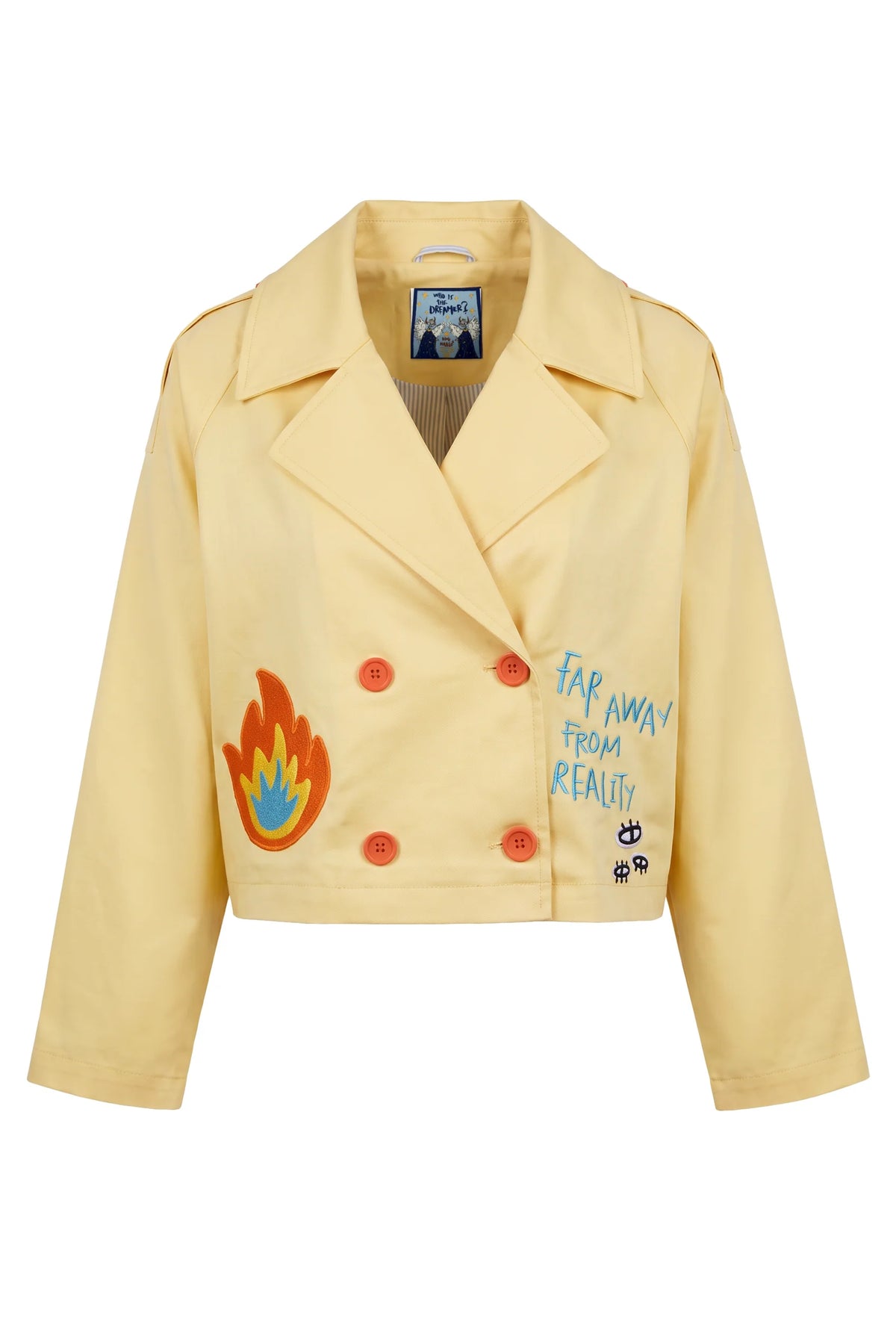 AWAY FROM REALITY KISA TRENCHCOAT