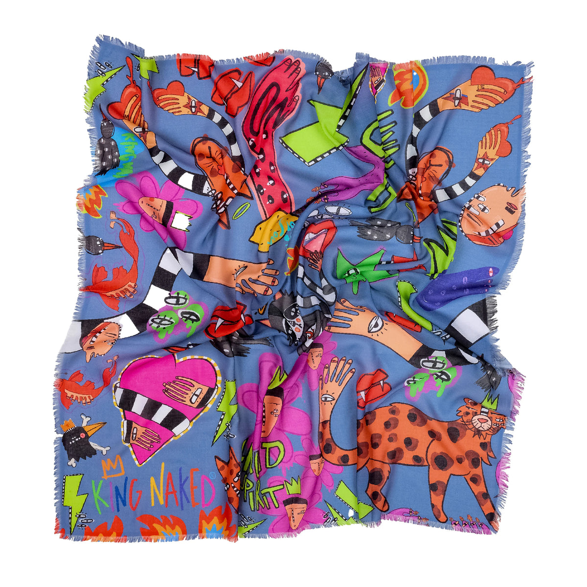 GIVE IT TO ME BUYUK KARE SOFT ŞAL / 110 CM