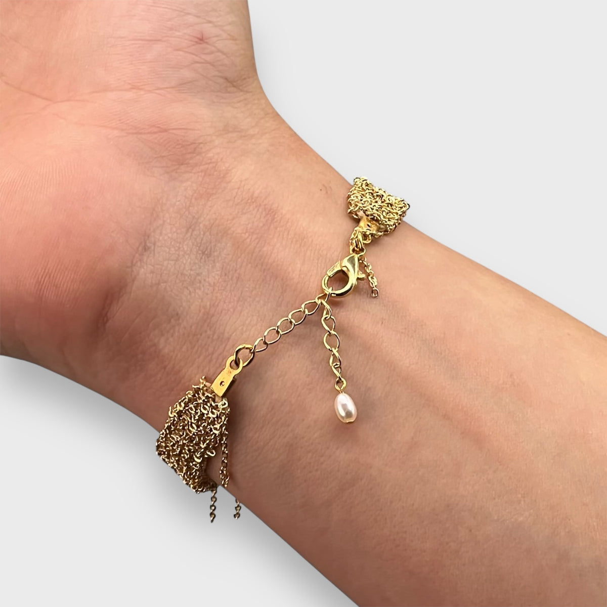 Woven Gold Dokuma Bileklik – M