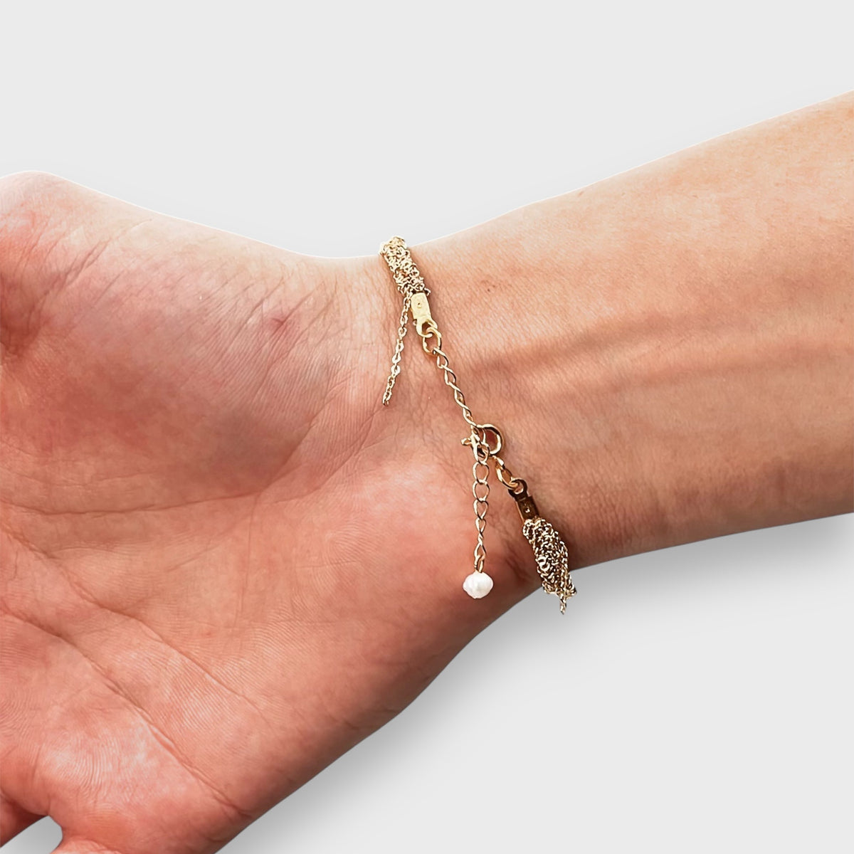 Woven Gold Dokuma Bileklik – XS