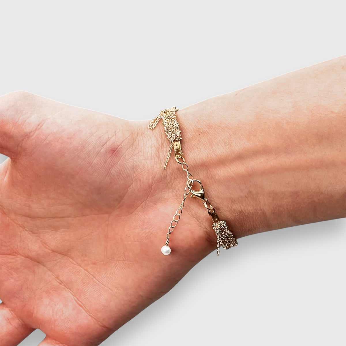 Woven Gold Dokuma Bileklik – S