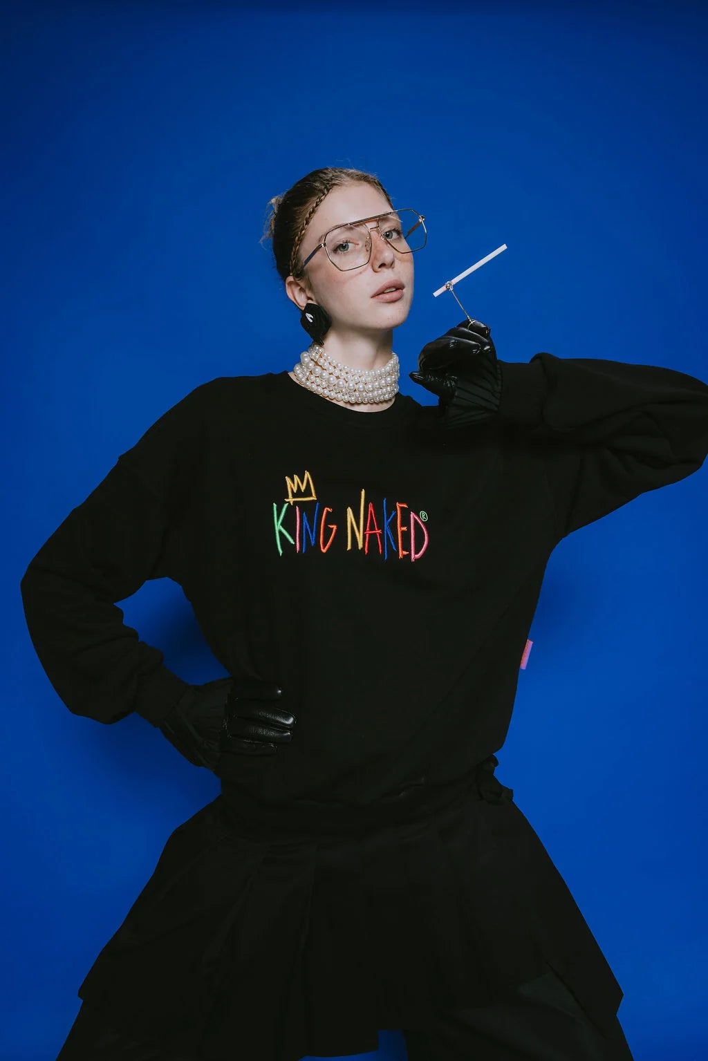 KING NAKED UNISEX SWEATSHIRT