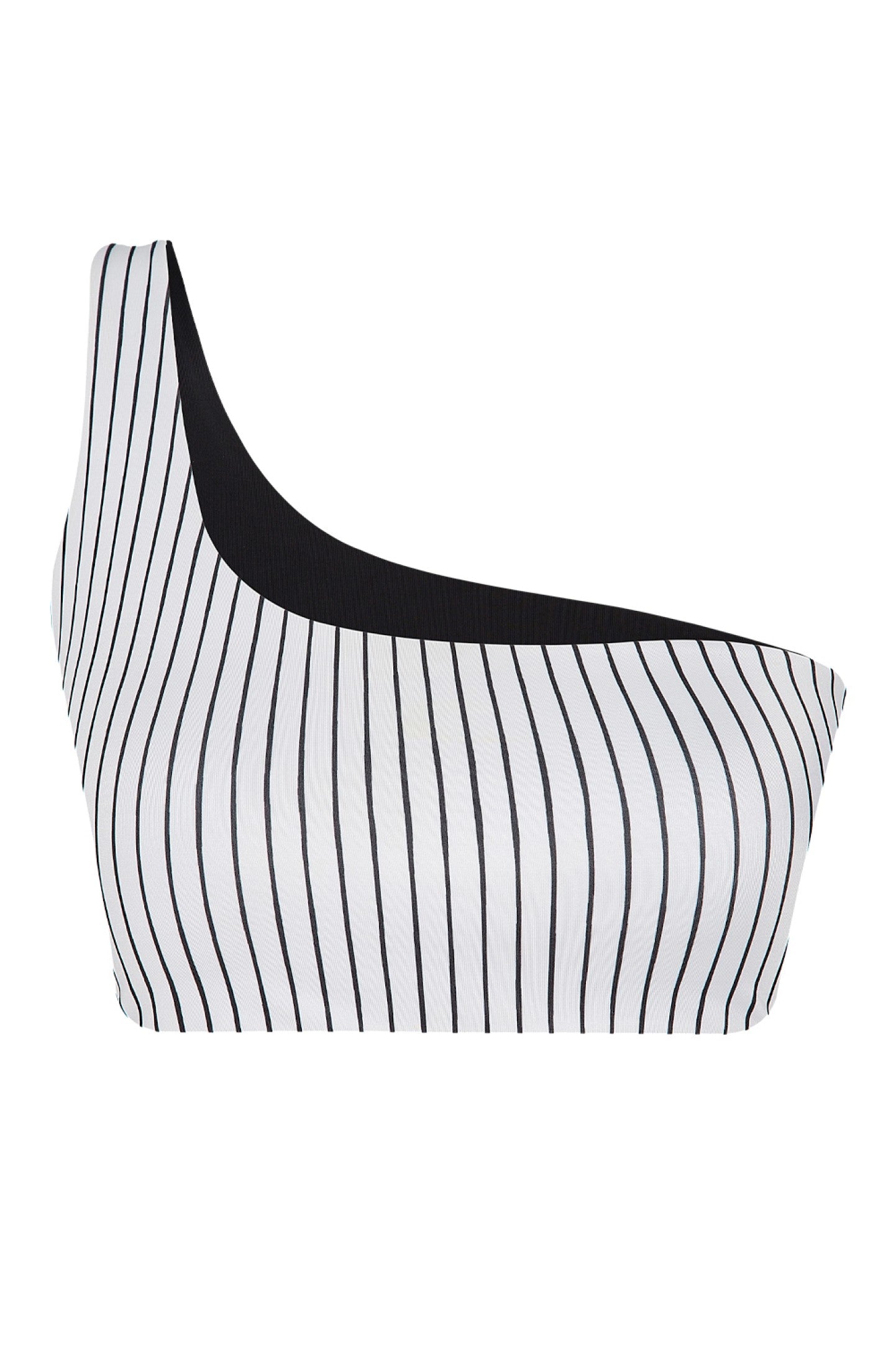 Asia One Shoulder ECONYL® Bikini Üstü Çift Taraflı