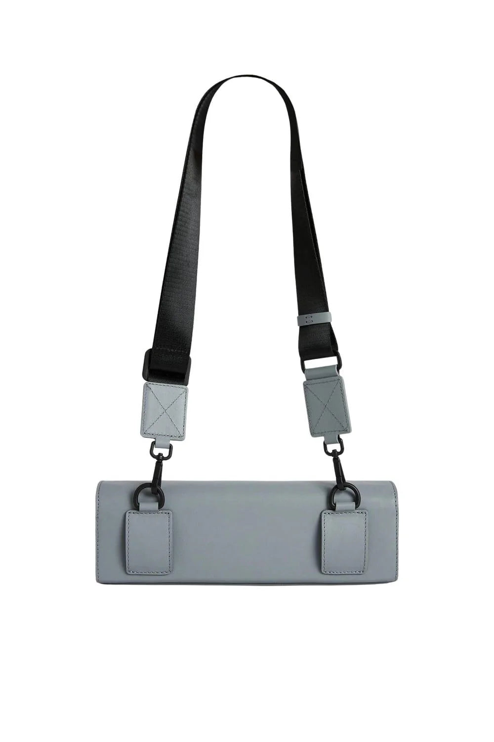 Longi Grey - Deri Unisex Çapraz Çanta