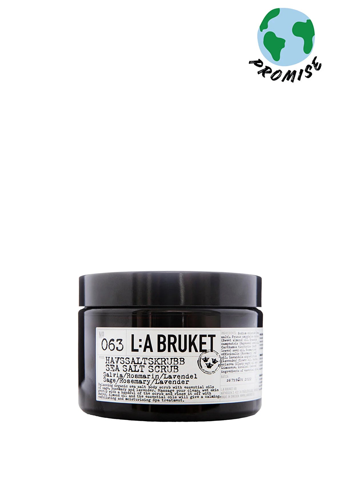 Sea Salt Scrub Sage Rosemry Lavndr 420Gr