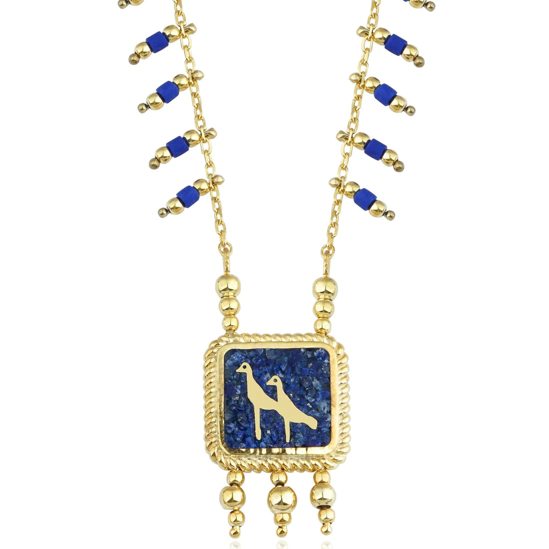 Lapis Turna Kolye