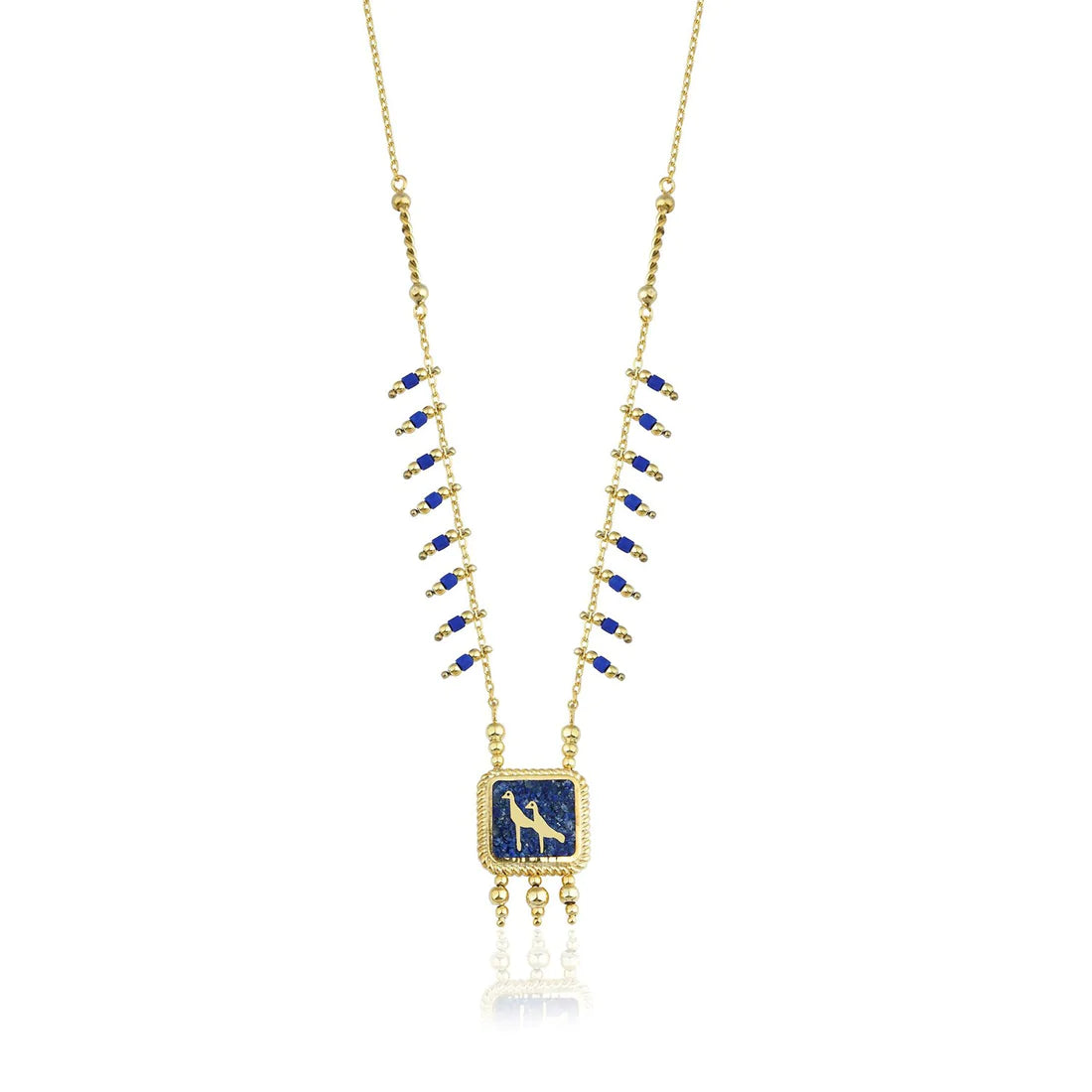 Lapis Turna Kolye