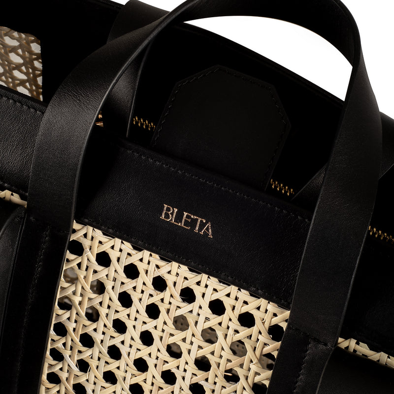 DORSATA Tote Bag | Napa Black - Gold