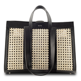 DORSATA Tote Bag | Silky Black - Silver