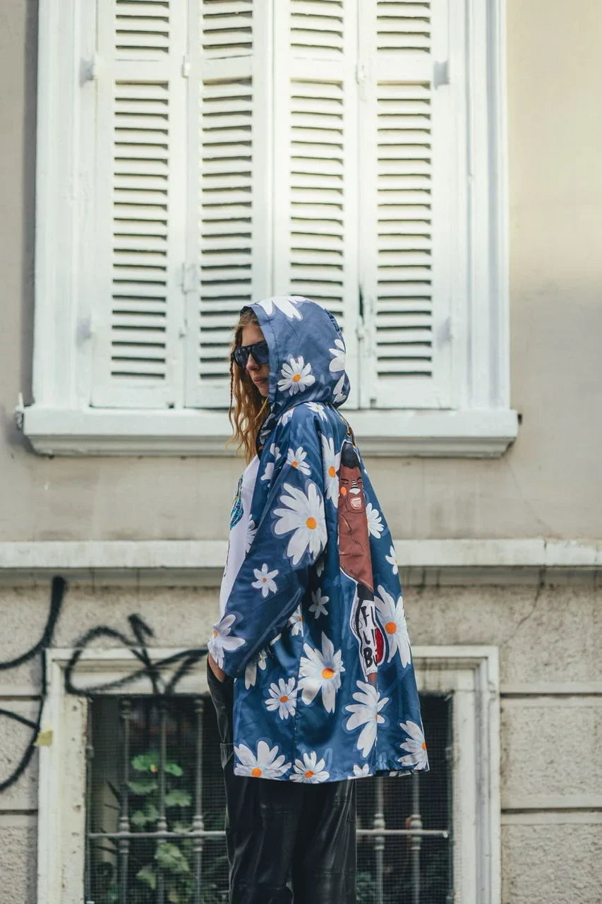 LIKE A BUTTERFLY OVERSIZE YAĞMURLUK