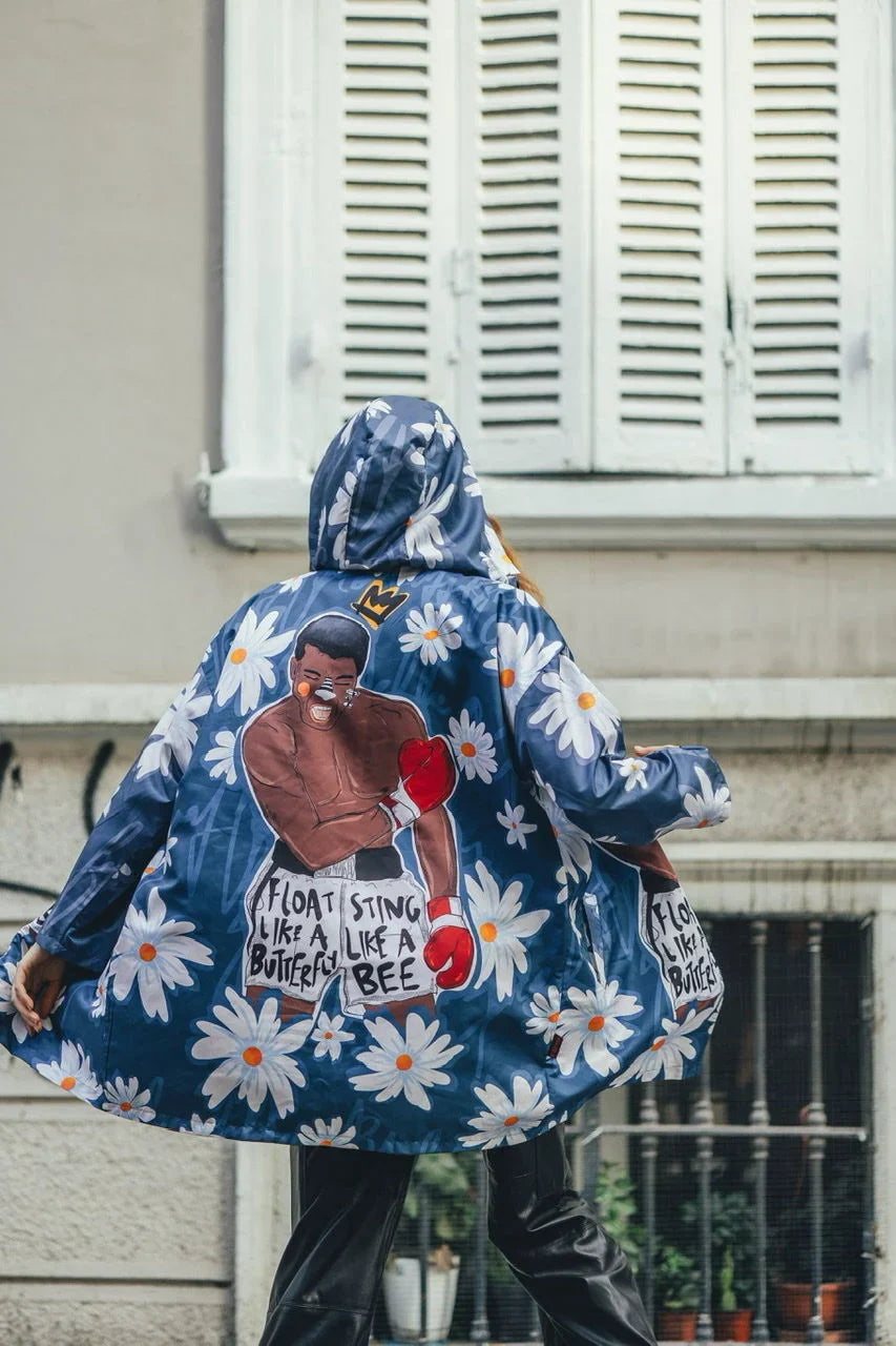 LIKE A BUTTERFLY OVERSIZE YAĞMURLUK