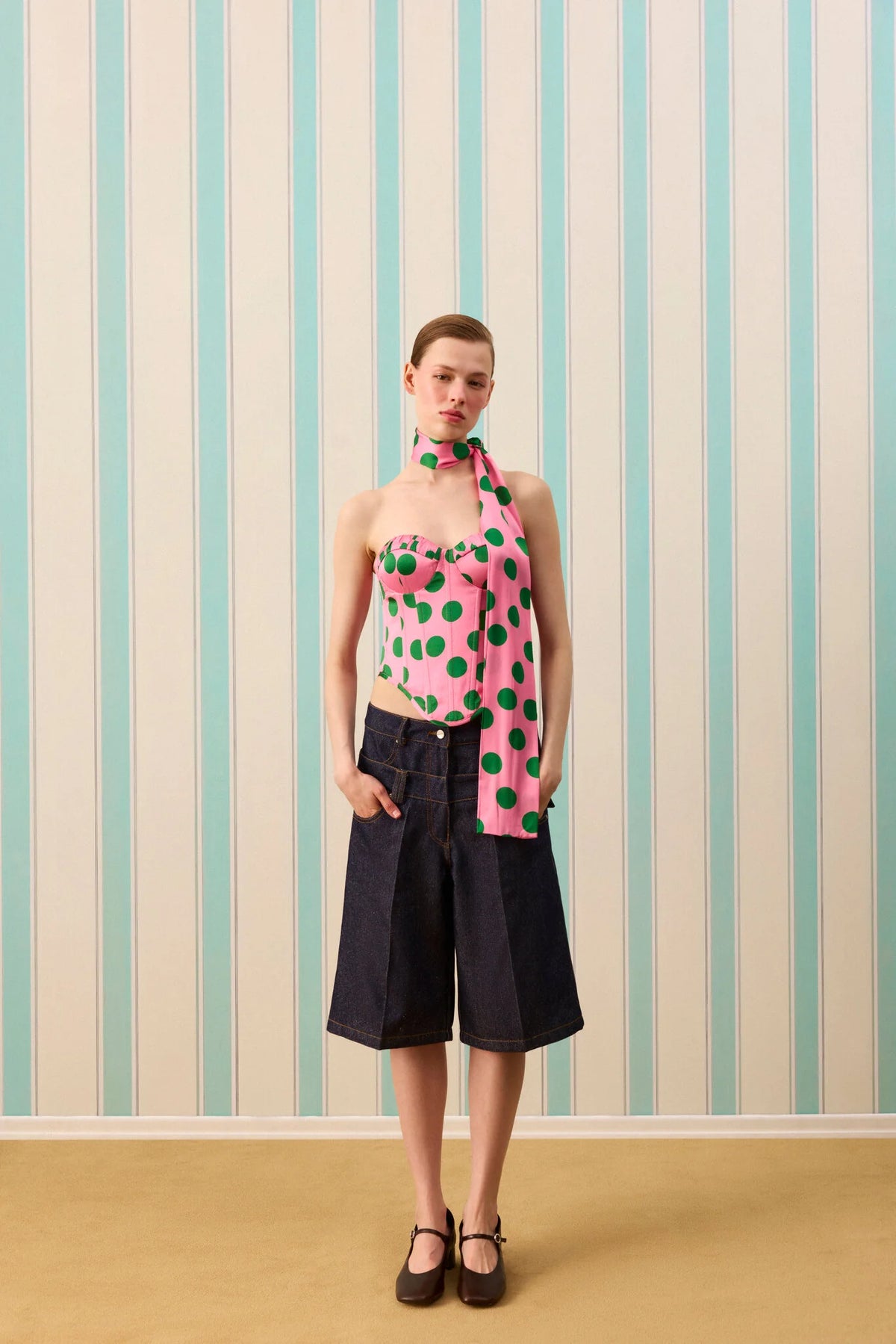 CANDY DOT İPEK KORSE