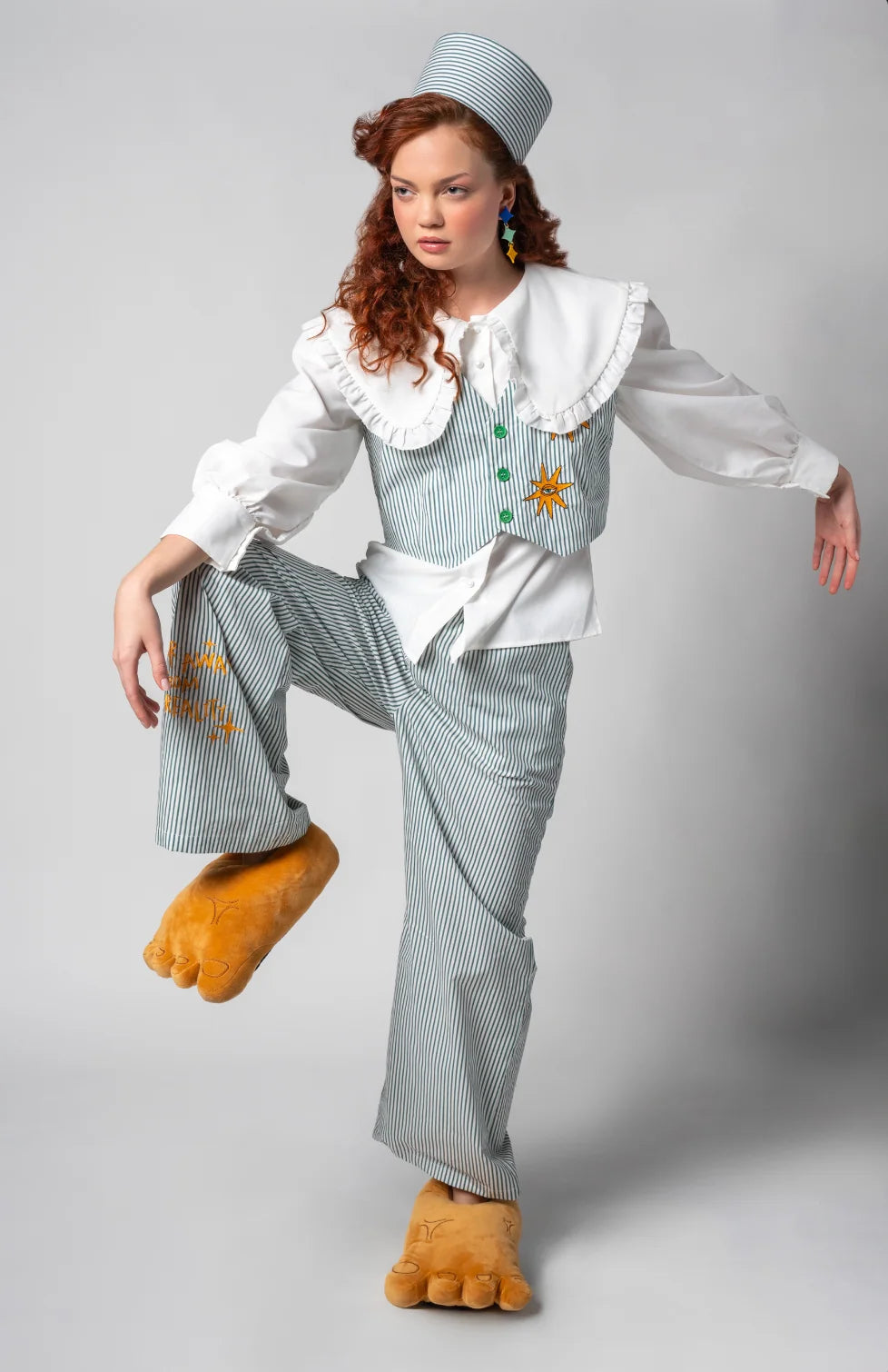 AWAY FROM REALITY UNISEX PANTOLON / ÇİZGİLİ