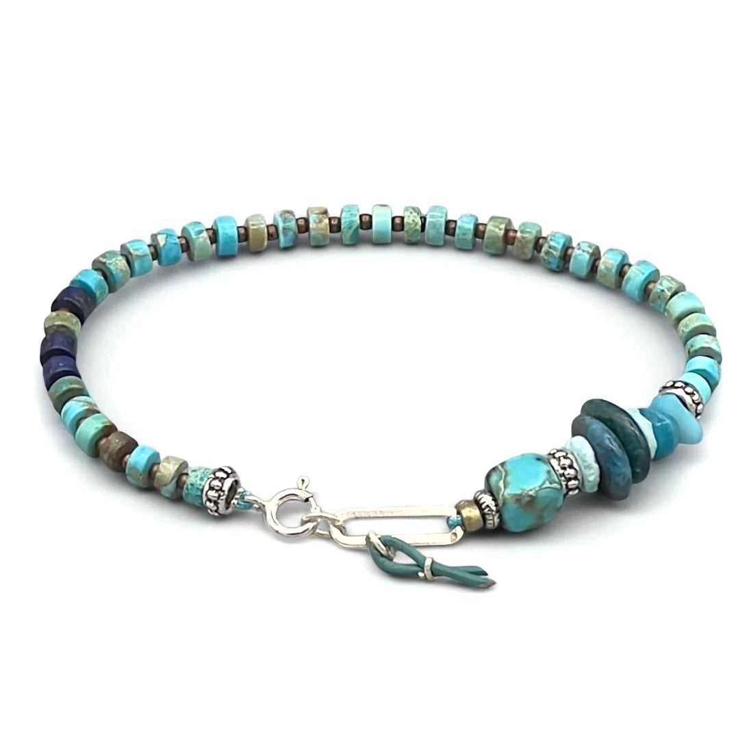 Dump Turquoise – Unisex Turkuaz Bileklik