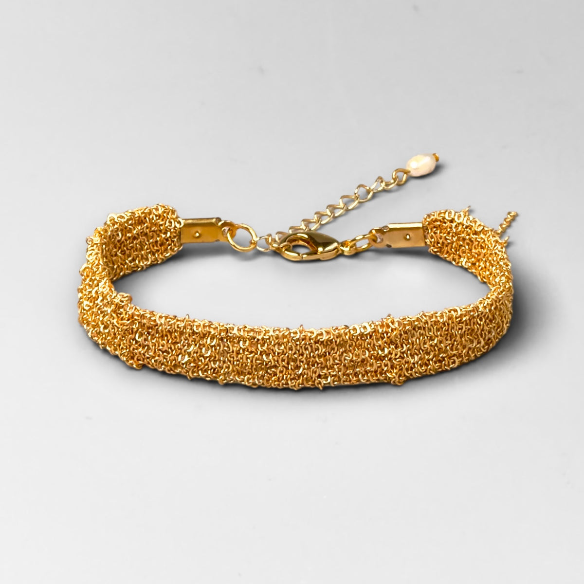 Woven Gold Dokuma Bileklik – M