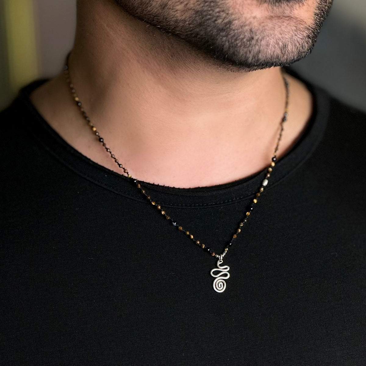 Severus – Unisex Tiger Eye Kolye