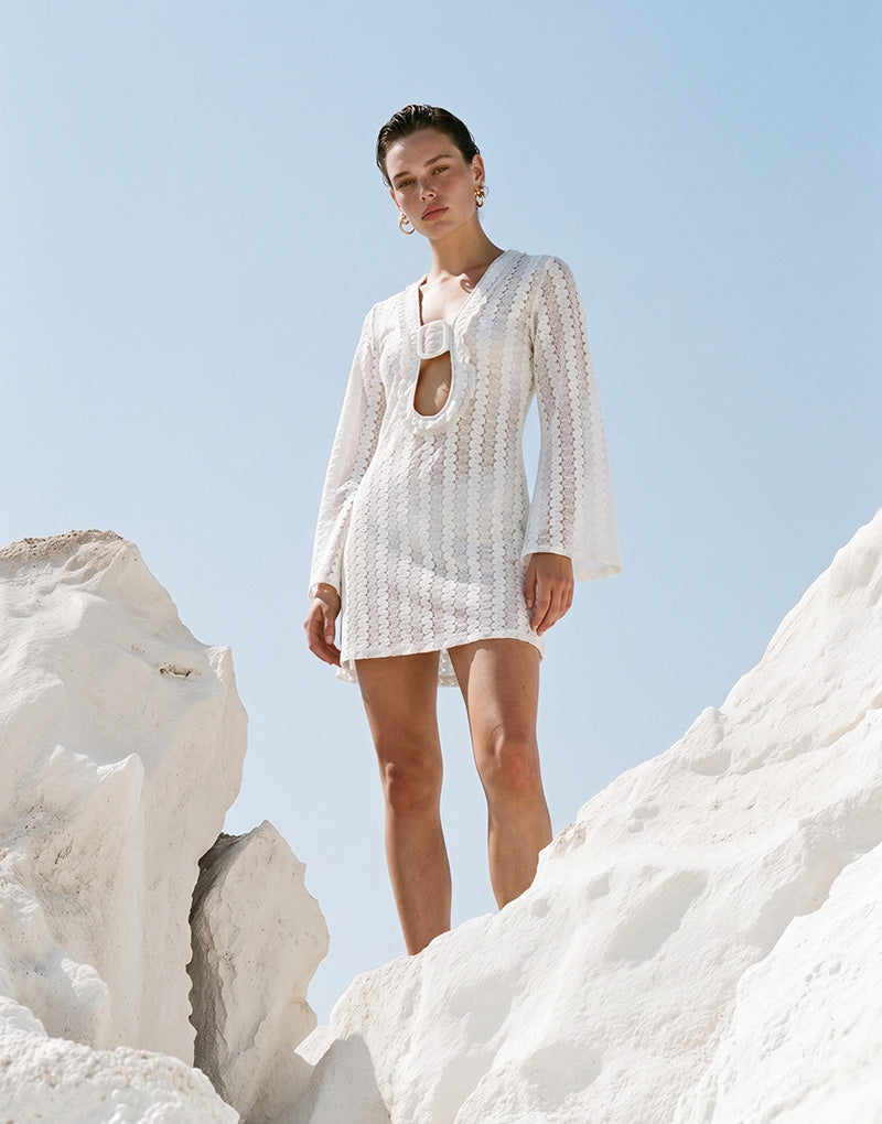 Allsences Beyaz Mini Beachwear
