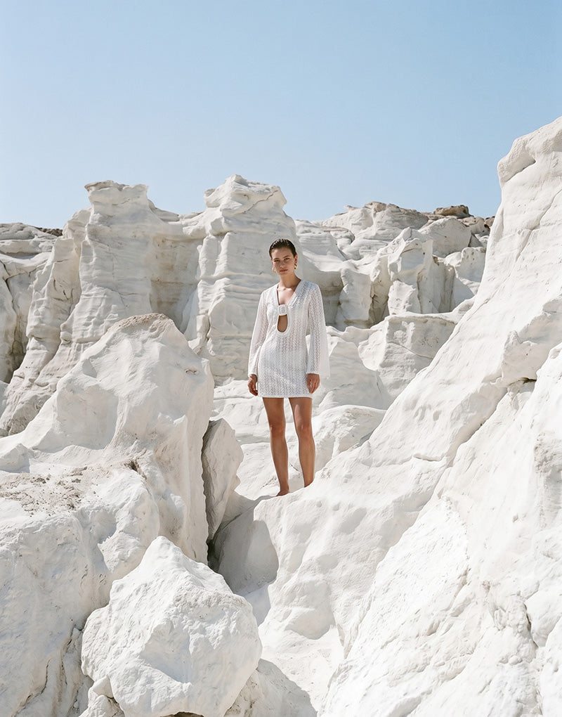 Allsences Beyaz Mini Beachwear