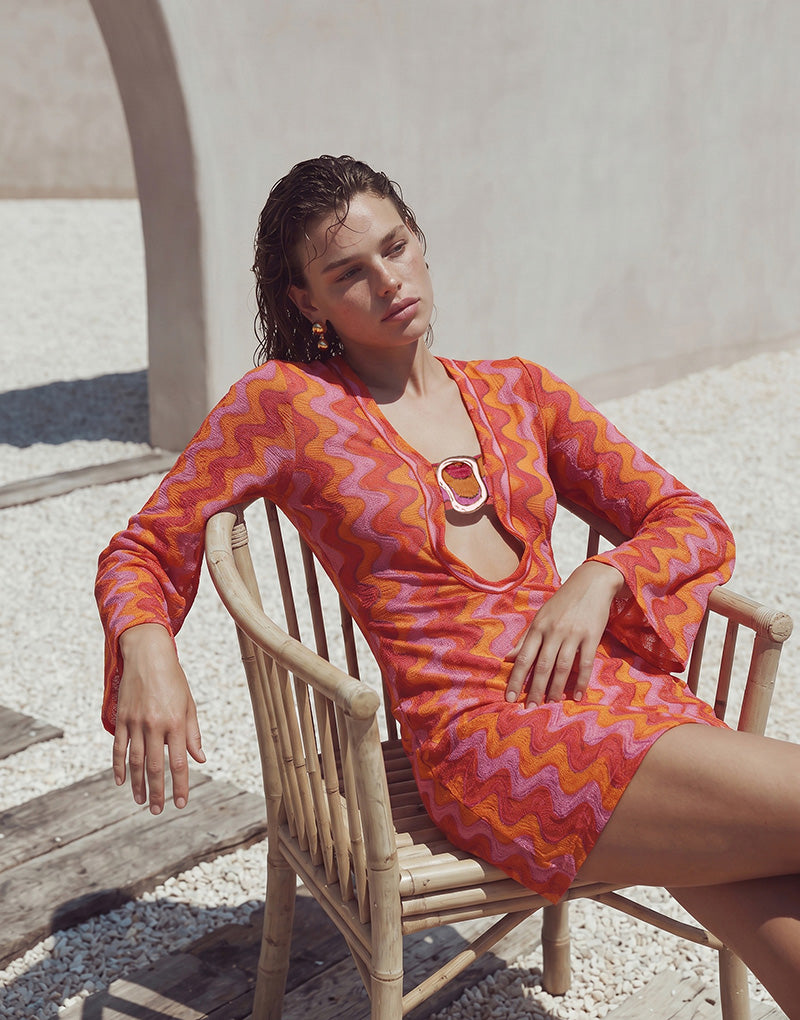 Allsences Desenli Mini Beachwear