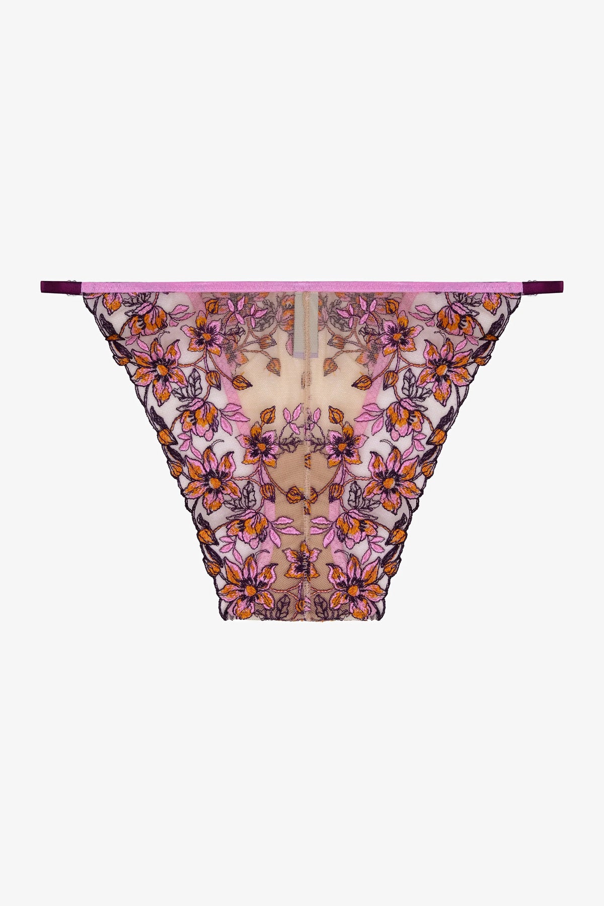 LUMİÈRE - ORANGE FLORAL PRİNT BRİEF