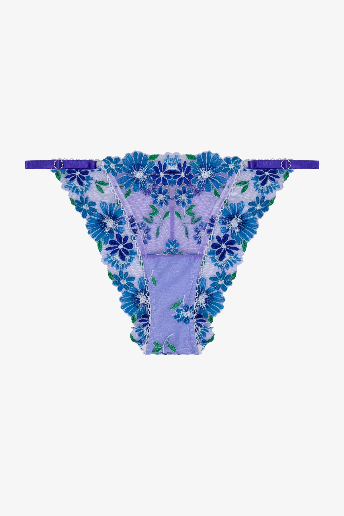 LİLİANE - LİLAC FLORAL PRİNT BRİEF