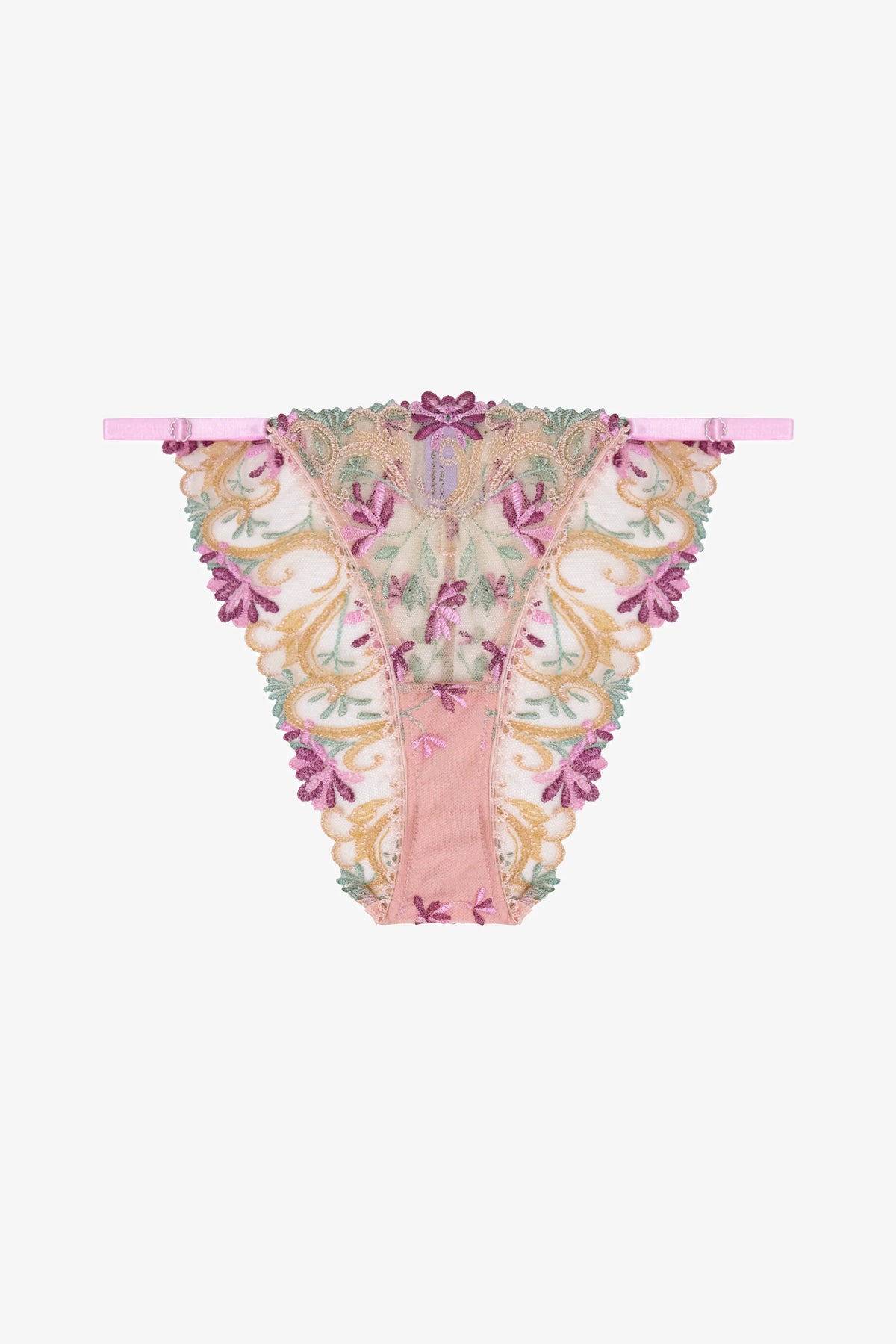 AURORE - PASTEL FLORAL PRİN BRİEF