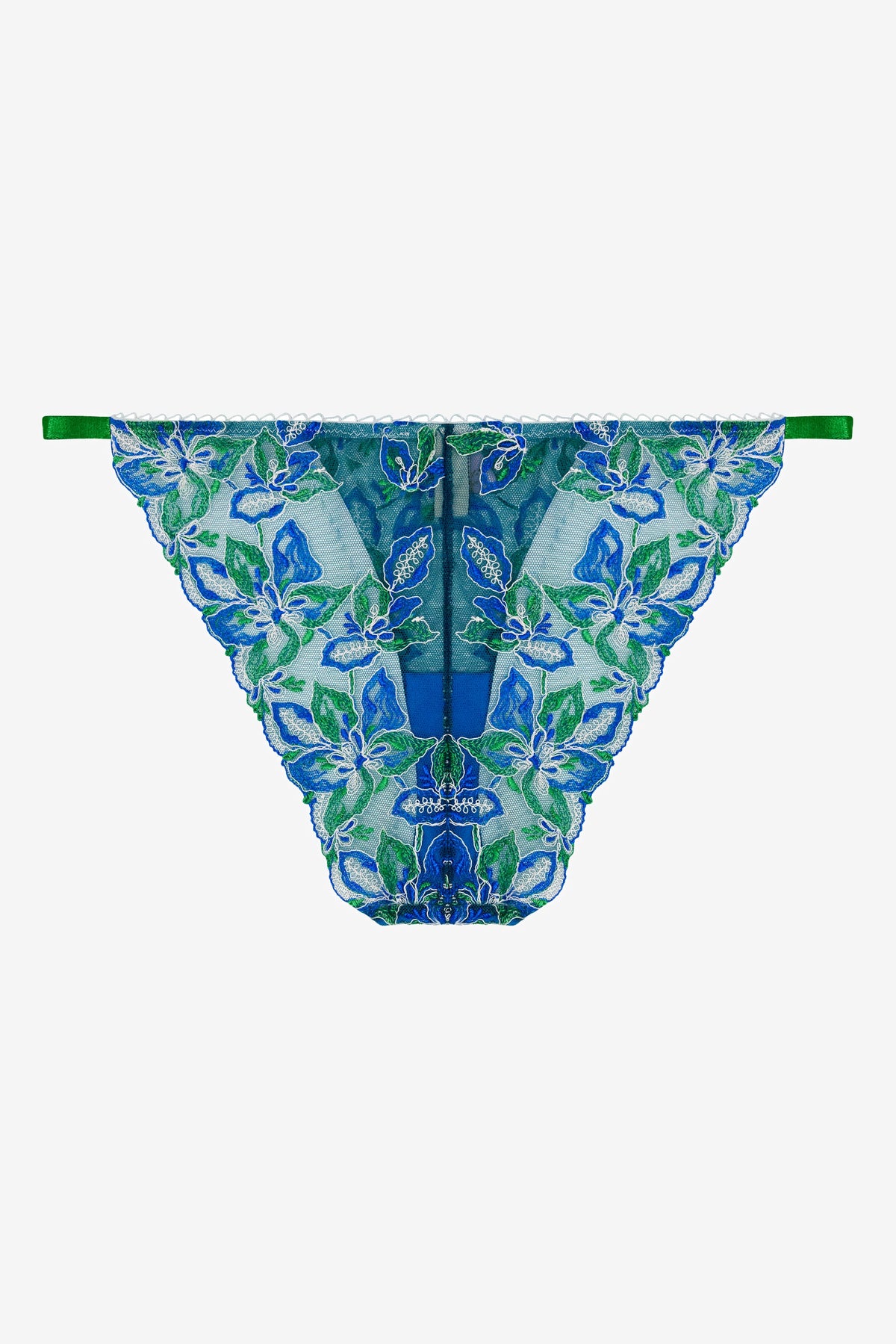 CÉLESTE - BLUE FLORAL PRİNT BRİEF