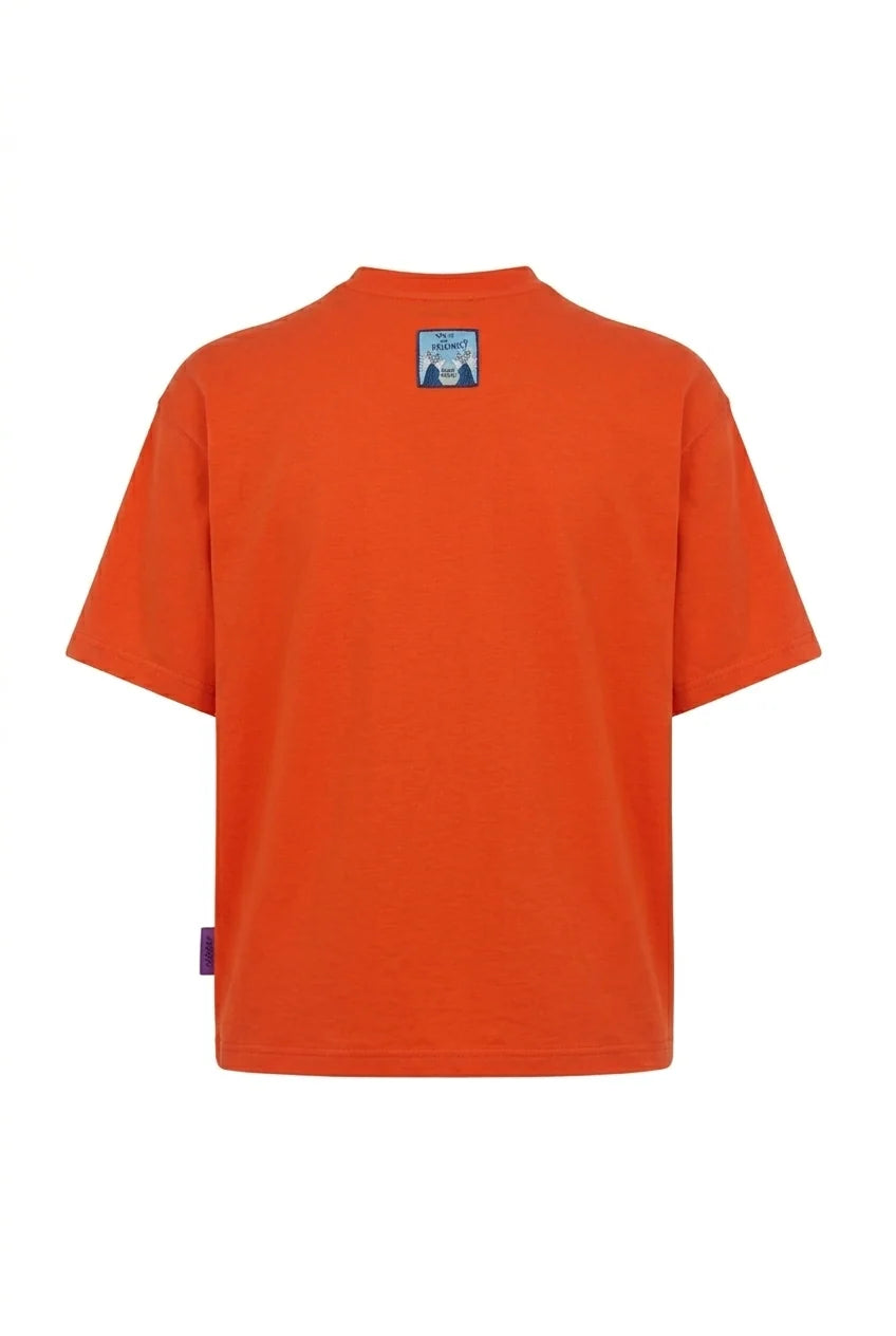 SPLIT HORIZON UNISEX T-SHIRT / TURUNCU