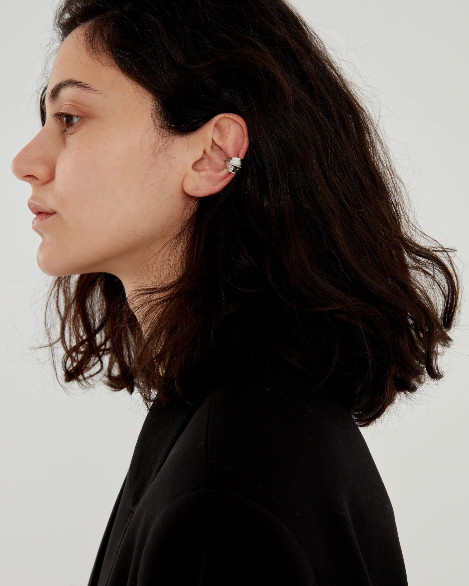 BECK EAR CUFF SILVER