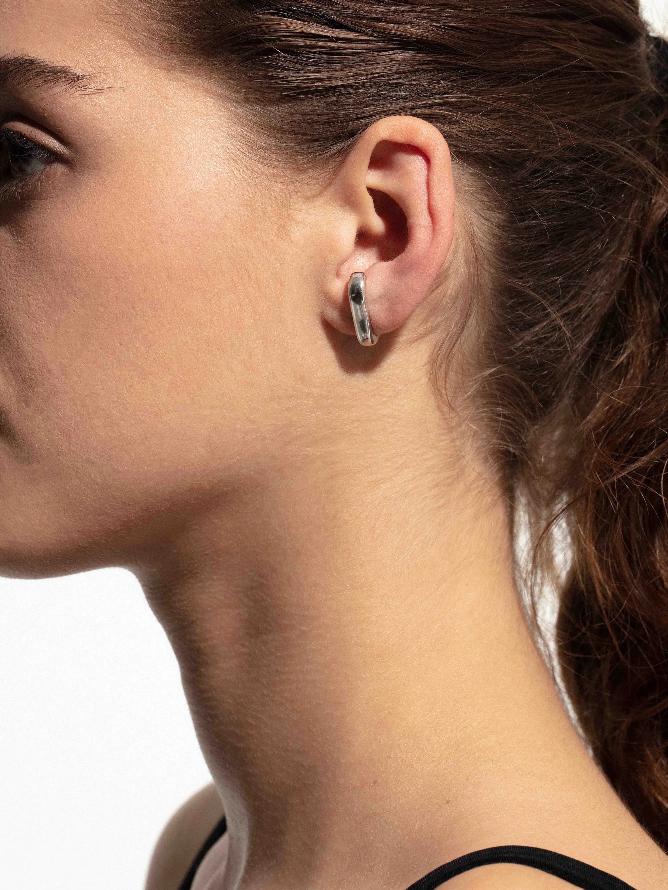 NIXIE EARRING SILVER