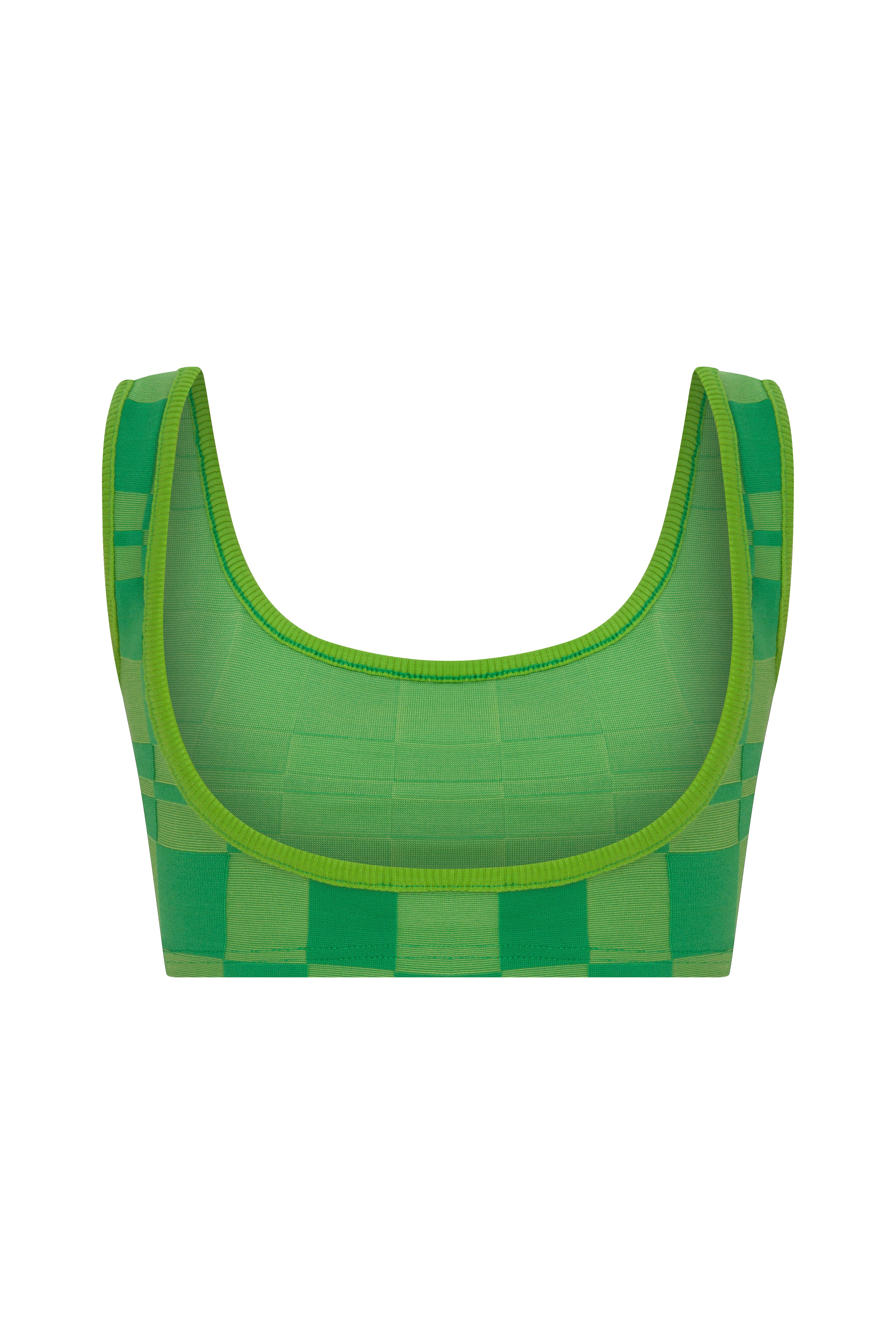 SQUARE BRA GREEN