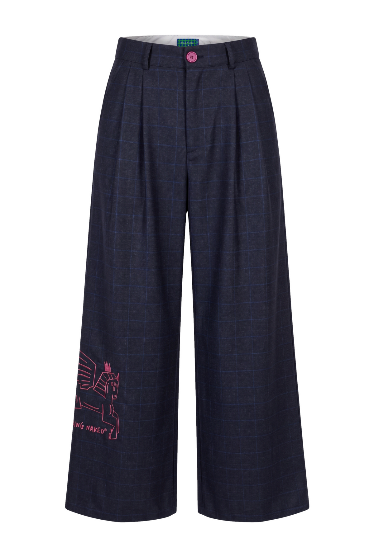 DREAM ON UNISEX PANTOLON - MAVİ EKOSE