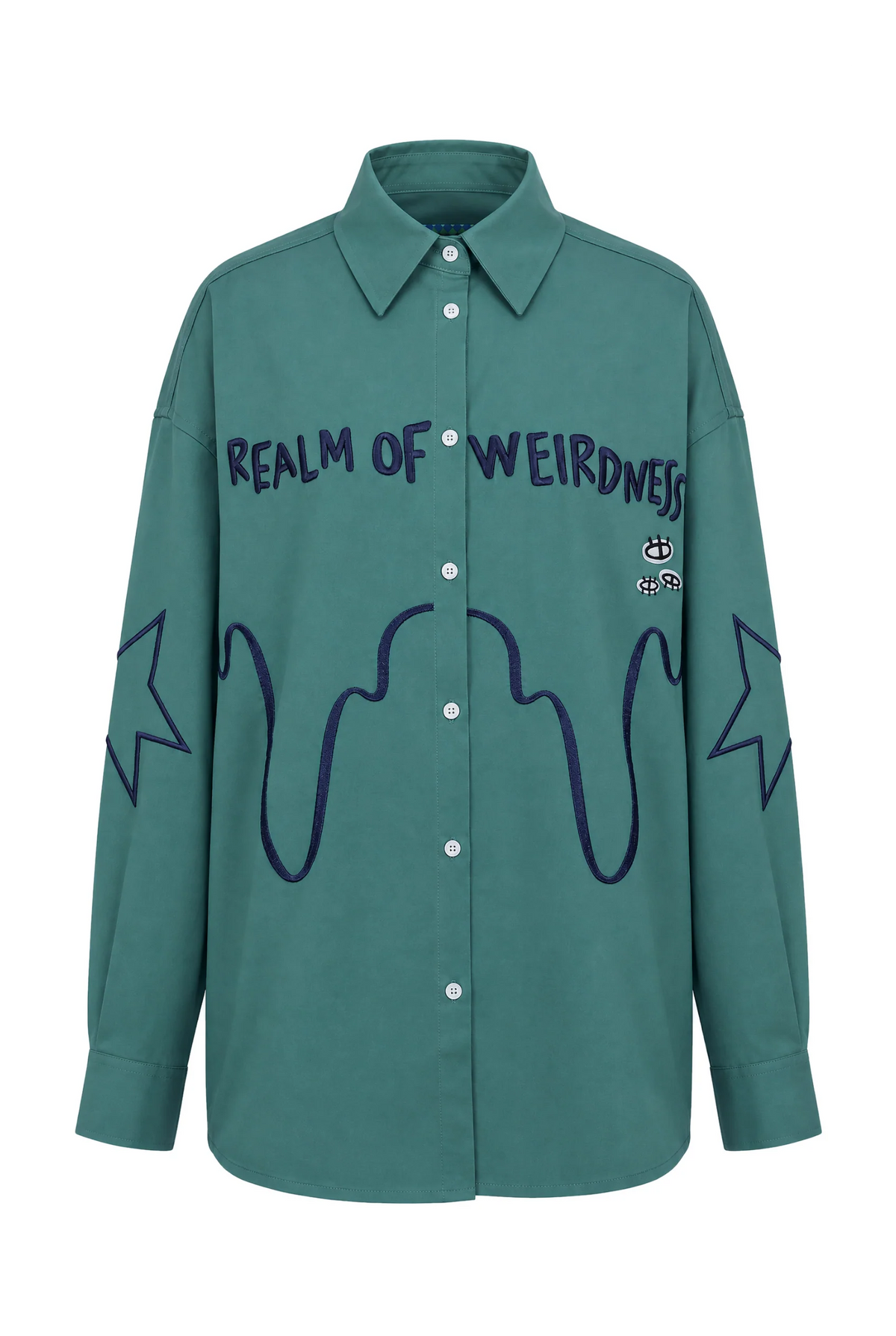 REALM OF WEIRDNESS UNISEX GÖMLEK