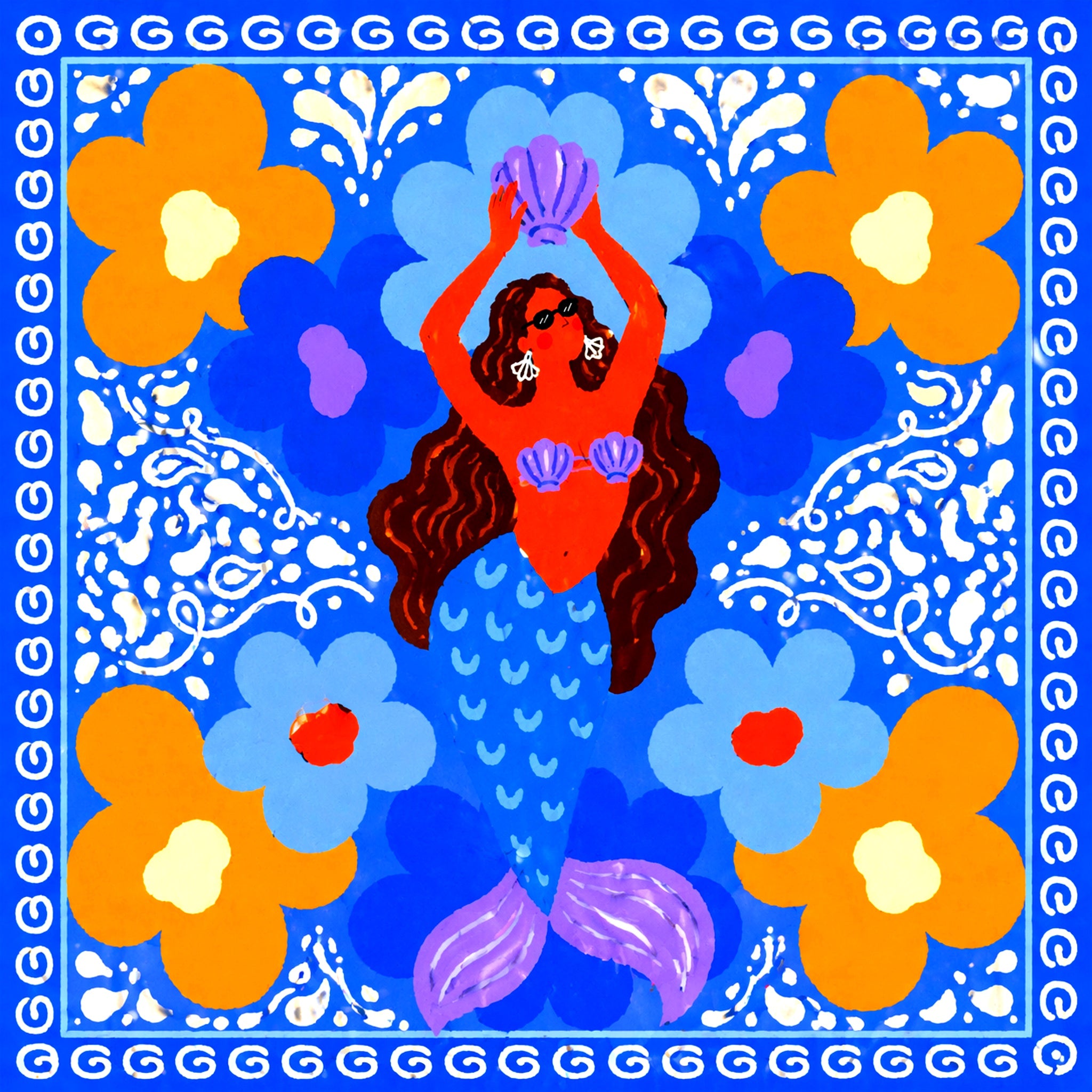 MERMAID MARTINI PAREO